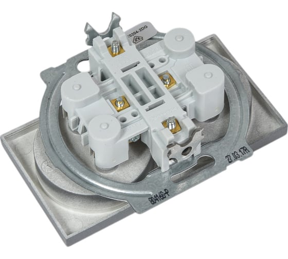 Розетка Panasonic 2-я б/з темно-серый Karre Plus 54858 WKTT0204-2DG-RES