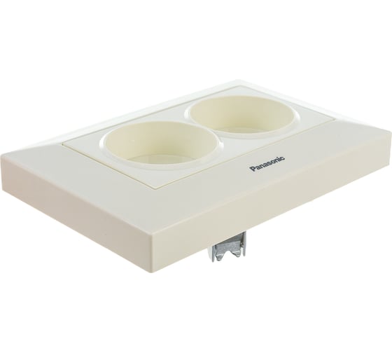 Розетка Panasonic 2-я б/з крем Arkedia 54745 WMTC0204-2BG