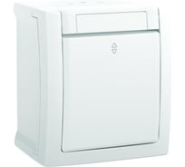 Переключатель Panasonic 1кл проходной белый IP54 PACIFIC 54728 WPTC4003-2WH