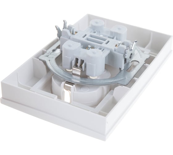 Розетка Panasonic 2-я с/з белая Karre Plus 45157 WKTC0205-2WH