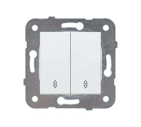 Переключатель Panasonic МОДУЛЬ 2кл проходной белый Karre Plus 54914 WKTT0011-2WH