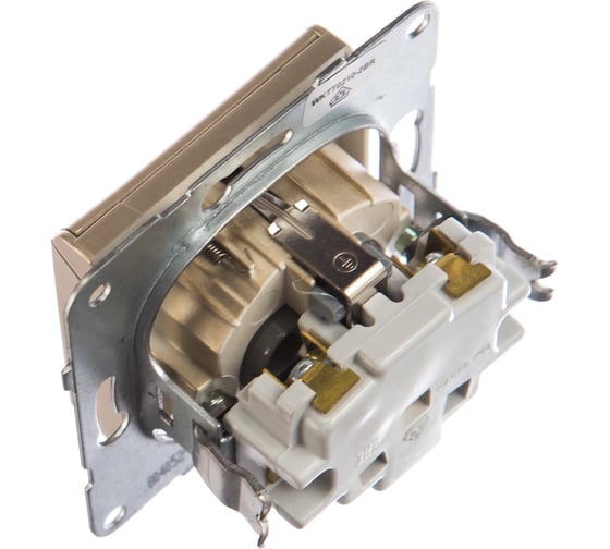 Розетка Panasonic с/з с крышкой бронза Karre Plus 54842 WKTT0210-2BR-RES