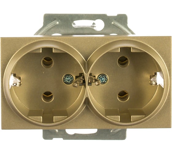 Розетка Panasonic МОДУЛЬ 2-я c/з бронза Karre Plus 54840 WKTT0205-2BR 1