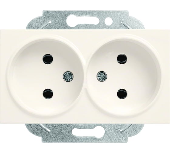 Розетка Panasonic 2-я б/з крем Karre Plus 54892 WKTT0204-2BG-RES