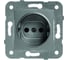 Розетка Panasonic МОДУЛЬ б/з темно-серый Karre Plus 54861 WKTT0201-2DG 1