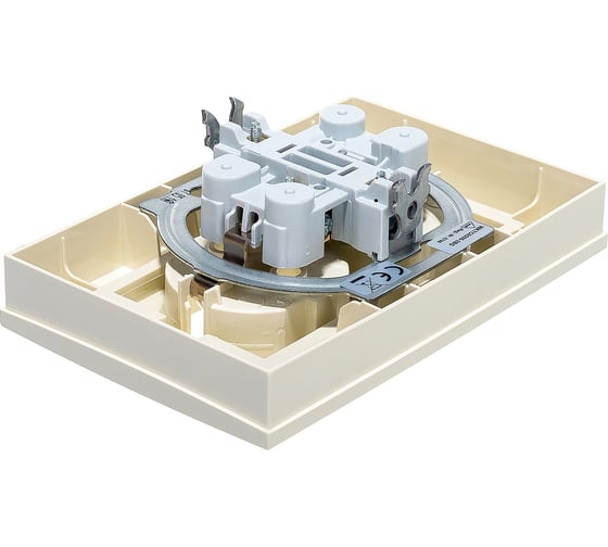 Розетка Panasonic 2-я с/з крем Karre Plus 55005 WKTC0205-2BG