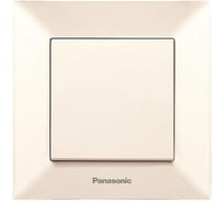 Переключатель Panasonic 1кл проходной крем Arkedia 54754 WMTC0003-2BG