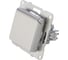Розетка Panasonic МОДУЛЬ с/з с крышкой серебро Karre Plus 54876 WKTT0210-2SL 2