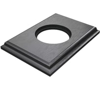 1-местная рамка МЕЗОНИНЪ дерево, скрытой установки, прямоугольник, венге, Лахта, "СенатЪ" GE70861-36