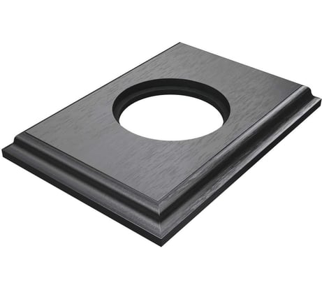 1-местная рамка МЕЗОНИНЪ дерево, скрытой установки, прямоугольник, венге, Лахта, "СенатЪ" GE70861-36