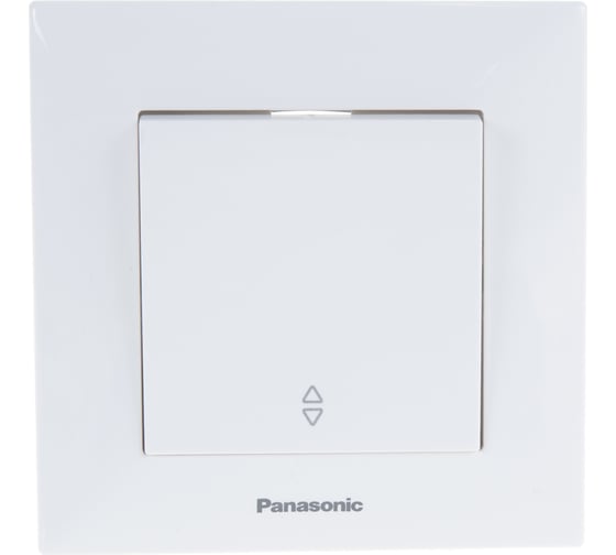 Переключатель Panasonic 1кл проходной белый Arkedia 54780 WMTC0003-2WH