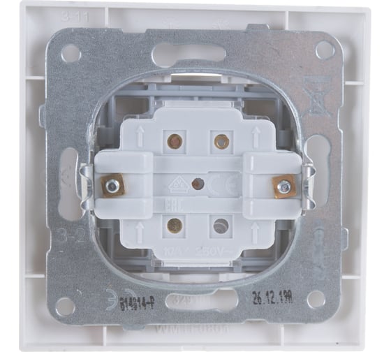 Переключатель Panasonic 1кл проходной белый Arkedia 54780 WMTC0003-2WH