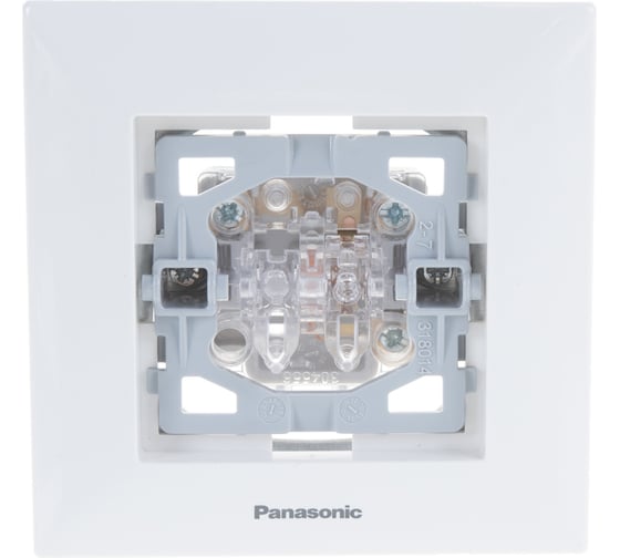 Переключатель Panasonic 1кл проходной белый Arkedia 54780 WMTC0003-2WH