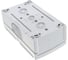 Блок розетка Panasonic 2гн с/з с крышкой горизонтальный серый IP54 PACIFIC Pan WPTC4800-2GR 4