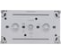 Блок розетка Panasonic 2гн с/з с крышкой горизонтальный серый IP54 PACIFIC Pan WPTC4800-2GR 6