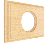 1-местная рамка МЕЗОНИНЪ дерево, скрытой установки, прямоугольник, без тонировки, Лахта, "СенатЪ" GE70861-00