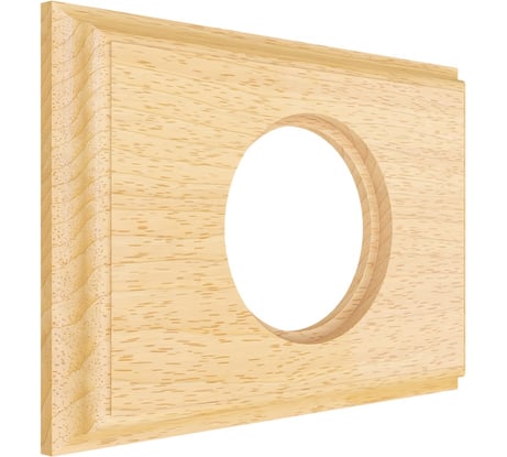 1-местная рамка МЕЗОНИНЪ дерево, скрытой установки, прямоугольник, без тонировки, Лахта, "СенатЪ" GE70861-00