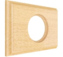 1-местная рамка МЕЗОНИНЪ дерево, скрытой установки, прямоугольник, бук натуральный, Лахта, "СенатЪ" GE70861-25