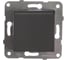Розетка Panasonic МОДУЛЬ с/з с крышкой темно-серый Karre Plus 54859 WKTT0210-2DG 1
