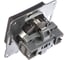 Розетка Panasonic МОДУЛЬ с/з с крышкой темно-серый Karre Plus 54859 WKTT0210-2DG 4