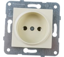 Розетка Panasonic б/з крем Karre Plus 54895 WKTT0201-2BG
