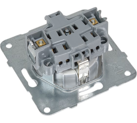 Розетка Panasonic  МОДУЛЬ с/з серебро Karre Plus 54877 WKTT0202-2SL