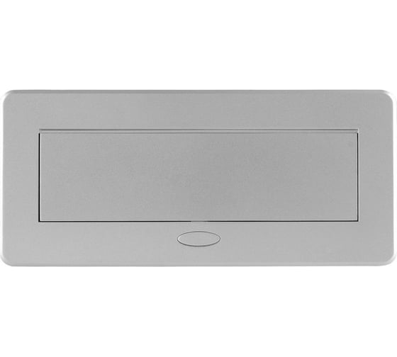 Розетка горизонтальная выдвижная ROCKETSOCKET 3 euro 16a, проводка, цвет серый SHS017-S
