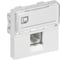Информационная розетка IEK РКИ-20-00-П RJ-45, UTP, категория 5e, 2 модуля CKK-40D-RI2-K01 1