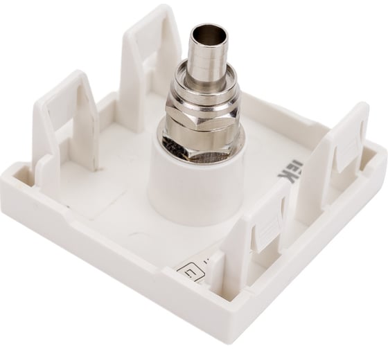 Розетка TV IEK РКТ-20-00-П 2 модуля CKK-40D-TV1-K01