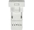 Информационная розетка IEK RJ-45, UTP, категория 5e, 1 модуль CKK-40D-RI1-K01 3