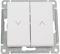 Выключатель 1-клавишный Systeme Electric AtlasDesign Лотос 2-полюсный, 10А, механизм ATN001319