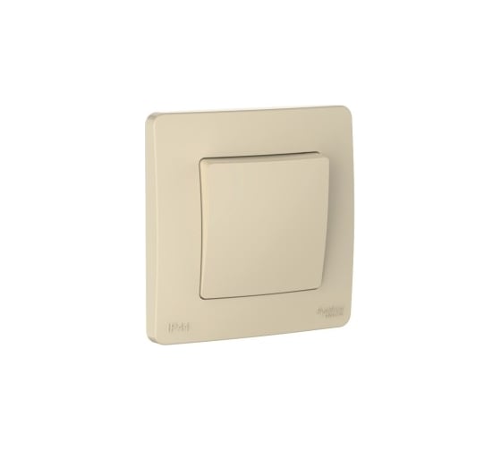 Переключатель Systeme Electric Blanca скрытая установка Бежевый 1 клавишный IP44 (сх.6), 10A, 250В BLNVS410607 1