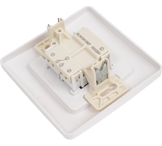 Переключатель Systeme Electric Blanca скрытая установка Белый 1 клавишный IP44 (сх.6), 10A, 250В BLNVS410601