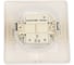 Переключатель Systeme Electric Blanca скрытая установка Молочный 1 клавишный,IP44, (сх.6), 10A, 250В BLNVS410602 3
