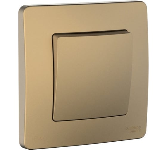 Переключатель Systeme Electric Blanca скрытая установка Титан 1 клавишный,IP44, (сх.6), 10A, 250В BLNVS410604