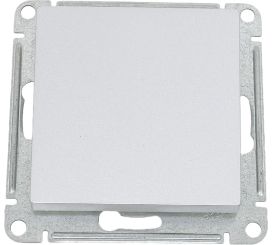 Переключатель Systeme Electric 1 клавишный AtlasDesign Aqua IP44 (сх. 6) 10AX механизм алюминий SE ATN440361 1