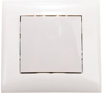 Одноклавишный выключатель в сборе, крем Volsten Magenta V01-12-V11-S 9017