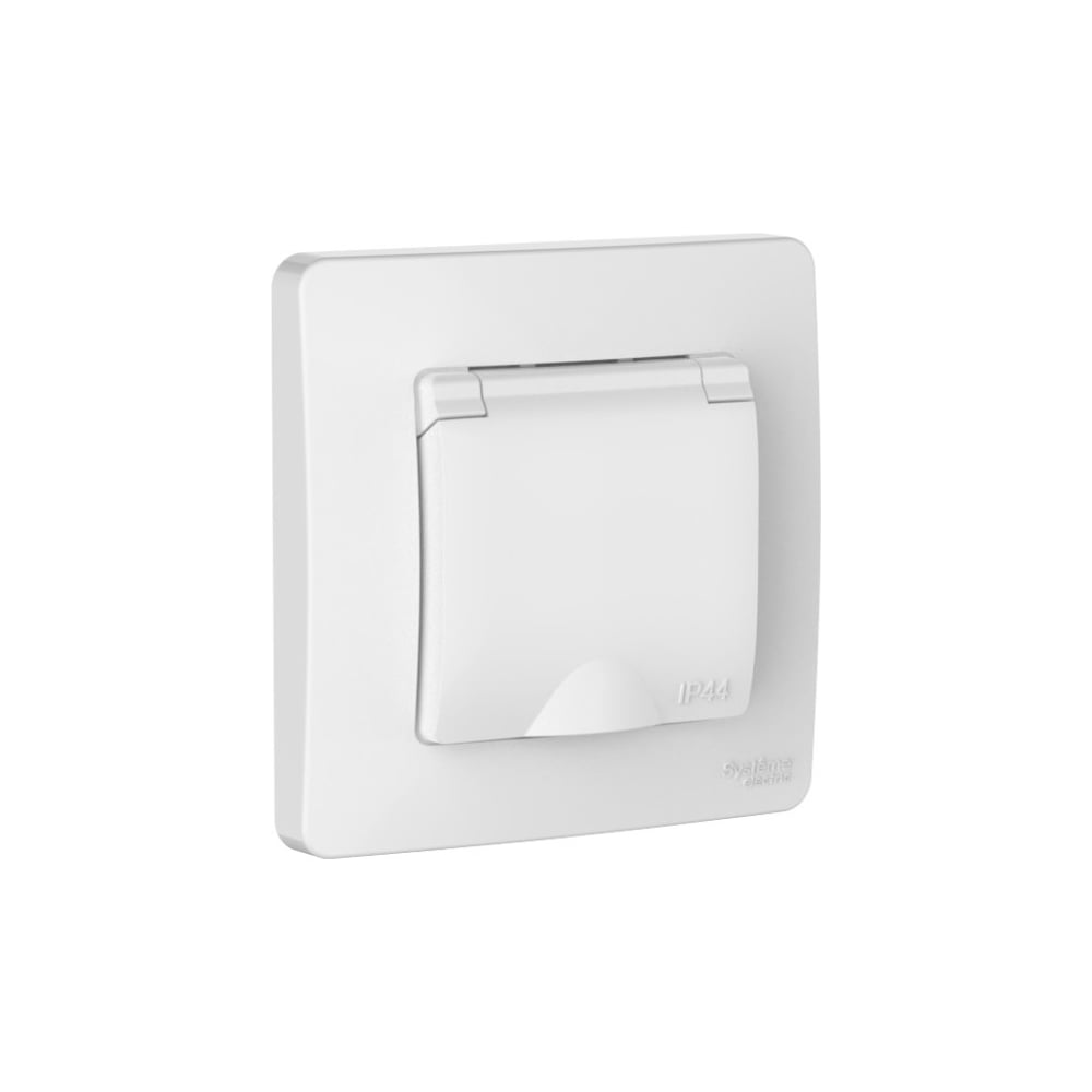 Розетка Systeme Electric Blanca скрытая установка Белый IP44 с ...