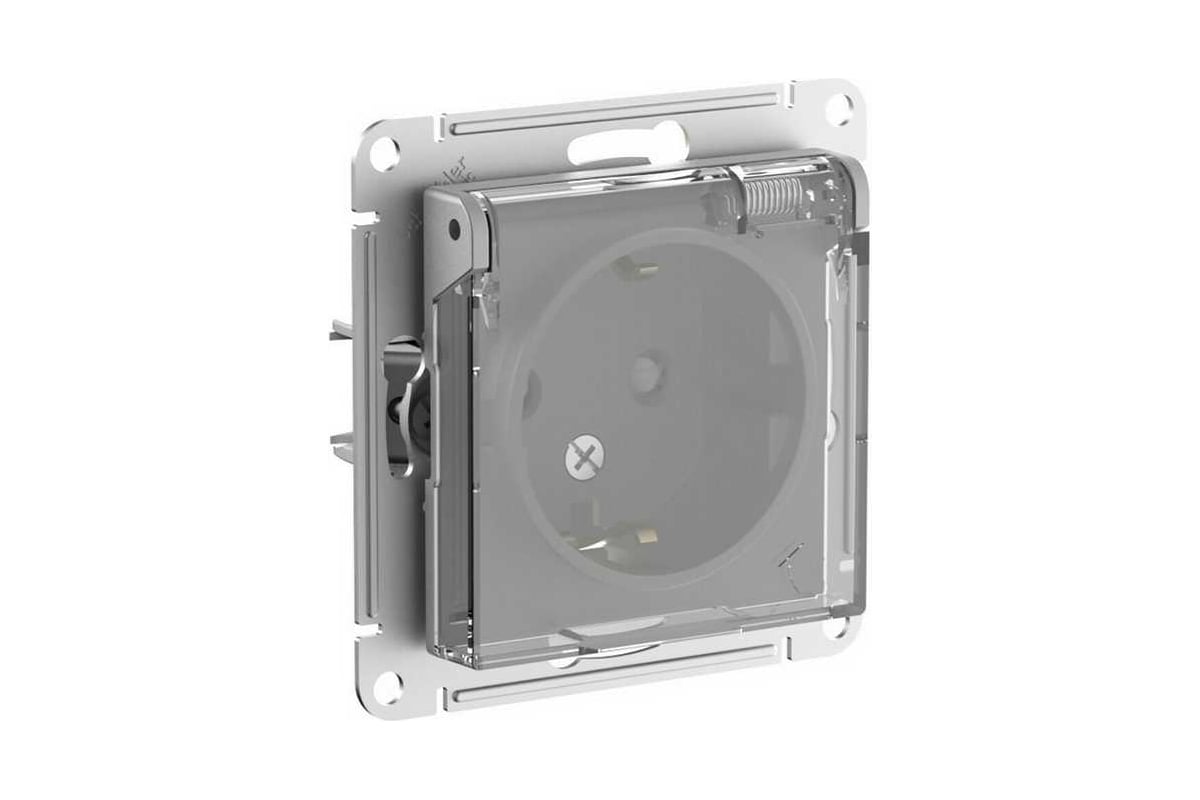 Розетка механизм Systeme Electric AtlasDesign Aqua 16А IP44 с ...