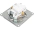 Розетка механизм Systeme Electric AtlasDesign Aqua 16А IP44 с заземлением защитные шторки с прозрачная крышкой алюминий SE ATN440346 4
