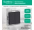 Выключатель Systeme Electric ATLASDESIGN, 2-клавишный, сх5, 10АХ, механизм, карбон, ATN001051 4
