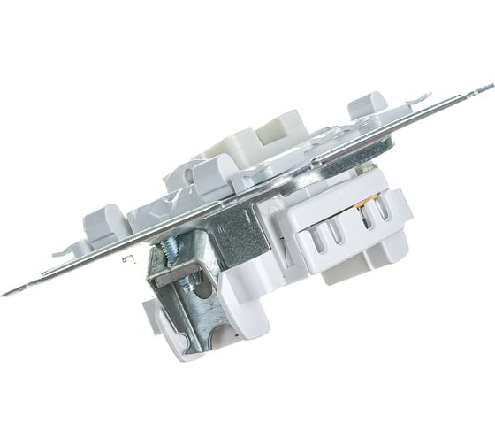 Выключатель Systeme Electric ATLASDESIGN, 1-клавишный, сх1, 10АХ, механизм, карбон, ATN001011