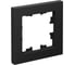 Рамка Systeme Electric ATLASDESIGN, 1-постовая, карбон, ATN001001 2