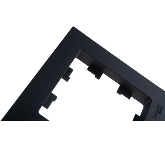 Рамка Systeme Electric ATLASDESIGN, 3-постовая, универсальная, карбон, ATN001003