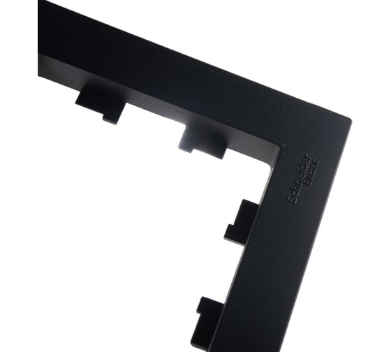 Рамка Systeme Electric ATLASDESIGN, 3-постовая, универсальная, карбон, ATN001003