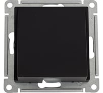 Вывод кабеля Systeme Electric (Schneider Electric) Atlasdesign механизм, карбон ATN001099