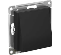 Вывод кабеля Systeme Electric (Schneider Electric) Atlasdesign механизм, карбон ATN001099