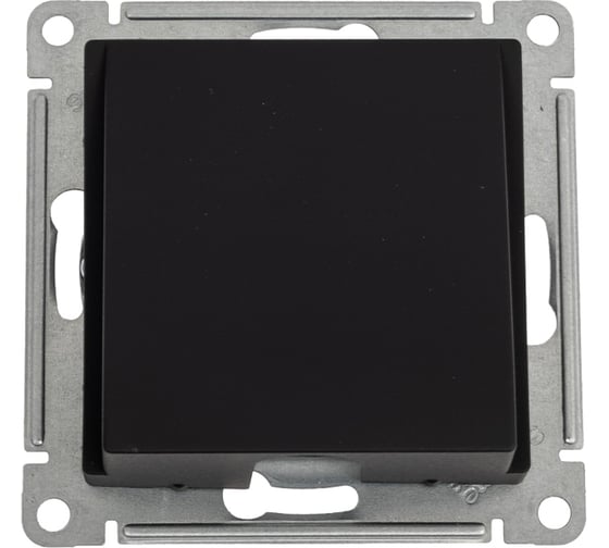 Вывод кабеля Systeme Electric (Schneider Electric) Atlasdesign механизм, карбон ATN001099 1