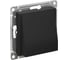 Вывод кабеля Systeme Electric (Schneider Electric) Atlasdesign механизм, карбон ATN001099 1