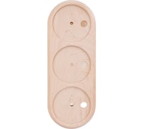 Подложка Interior Electric 3-ая с посадочным местом серия Арбат, без отделки, массив ПД3010